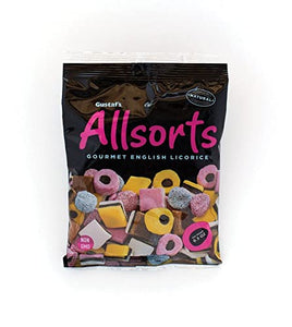 Gustaf's Allsorts Gourmet English Licorice – Natural Color & Flavors - 6.3 Oz Bag (Pack of 3)