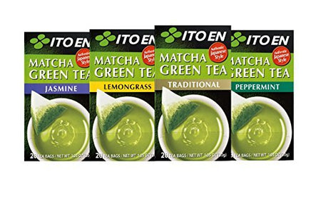 100% Natural Japanese Matcha Green Tea with Chamomile - 20 Bags / Net WT 1.05 OZ (30g) (Traditional Green Matcha Tea)