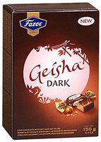 Karl Geisha Chocolates with Hazelnut Filling - 1 each Milk Chocolate and Dark Chocolate