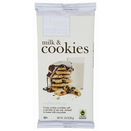 Chuao Milk & Cookies Candy Bar 2.8oz