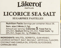 Lakerol Licorice Seasalt 2.64-ounce (75g) (Pack of 2)