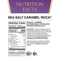 Brown & Haley Sea Salt CARAMEL ROCA Canister