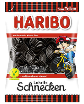 Haribo - Licorice wheels - 200gr