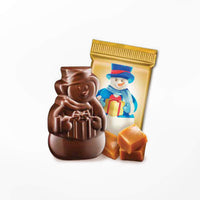 GHIRARDELLI Milk Chocolate Caramel Snowmen, 5.8 oz Bag