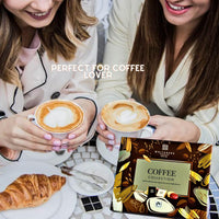 Whitakers Coffee Chocolates Sweet Box Assorted Milk Chocolate & Dark Chocolate Gift Box Truffles 170g&card -christmas Chocolate Gifts, Last Minute Gifts For Mum & Dad, Birthday Gifts For Men & Wome