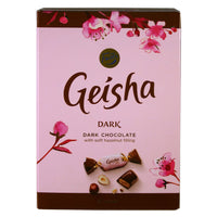 Fazer Geisha Dark Chocolates with Soft Hazelnut Filling Small Box 5.3 Oz (150g)