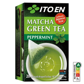 Matcha Tea Green Peppermint, 20 ct
