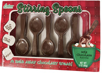 Chocolate Stirring Spoons Milk Chocolate Covered