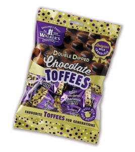 Walker's Nonsuch Double Dipped Chocolate Toffees (135g) 4.7oz