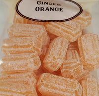 Hermann the German Ginger Orange Hard Candy 150g Bag