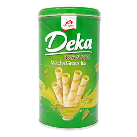 Deka Matcha Green Teas Wafer Roll 300 Gr / 10.5 Oz