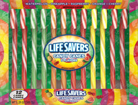 LifeSavers 5 Flavors Assorted Candy Canes, 12 ct