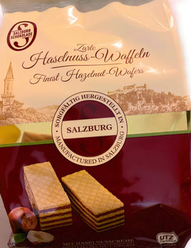 Salzburg Hazelnut Wafers 250g