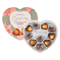 Guylian Love Praline Hearts Valentine Collection 3.7oz Heart Shape Box