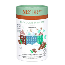 Metropolitan Tea M21 Luxury Chocolate Mint Tea 24 Pyramid Bags