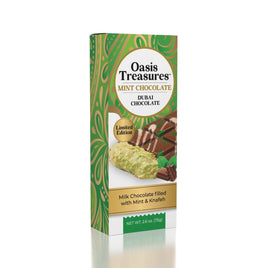 Oasis Treasures Mint Dubai Chocolate 2.6oz Box