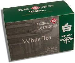 Ten Ren White Tea, 20 Tea Bags 1.4oz Box