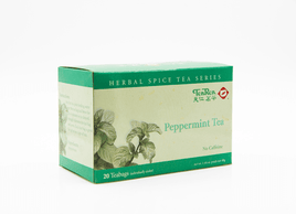 Ten Ren Peppermint (Caffeine Free) 20 Tea Bags 1.4oz Box (Herbal Spice Series)