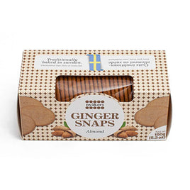Nyakers Gingersnaps Almond 5.29oz Window Box