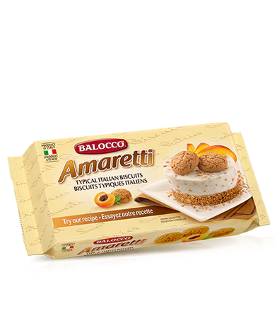 Balocco Amaretti Typical Italian Biscuit 7.05 Bag