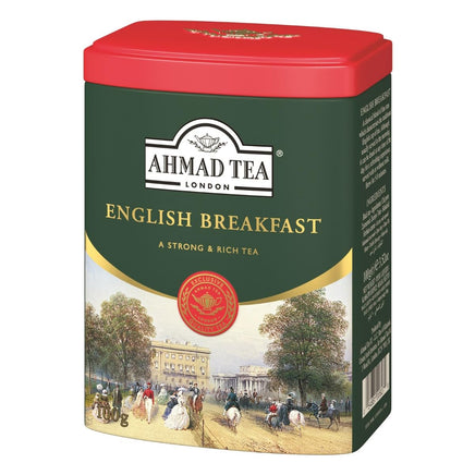 Ahmad English Breakfast Tea Loose Leaf 3.5oz Keepsake Tin Box
