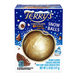 Terry's Milk Chocolate Orange  with Candy Coated Snowball 5.18oz Box