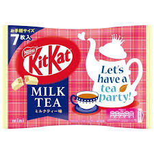 Japanese Kitkat Milk Tea Chocolate 2.8oz Bag